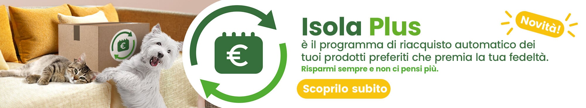 Scopri il programma Isola Plus! Risparmi e non ci pensi pi&ugrave;! 