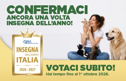Mostraci il tuo supporto e votaci come migliore insegna anche quest'anno! 