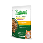 Natural Trainer Tratto urinario Straccetti con Pollo per Gatti Sterilizzati 70gr