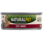 Naturalpet Cat Sterilised Pat&eacute; Manzo 85gr