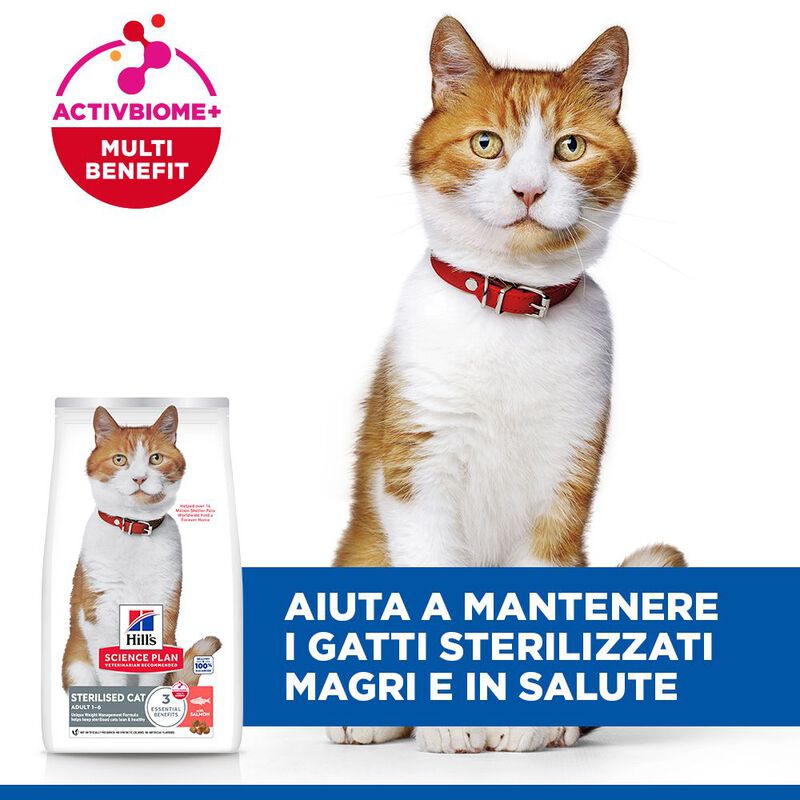 Hill's Science Plan Cat Adult Sterilised Salmone 300 gr