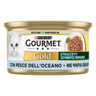 Gourmet Gold Cat Adult con Straccetti di Pesce dell'Oceano 85 gr