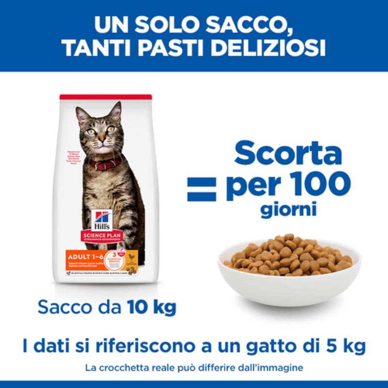 Hill's Science Plan Cat Adult al Pollo 10 kg