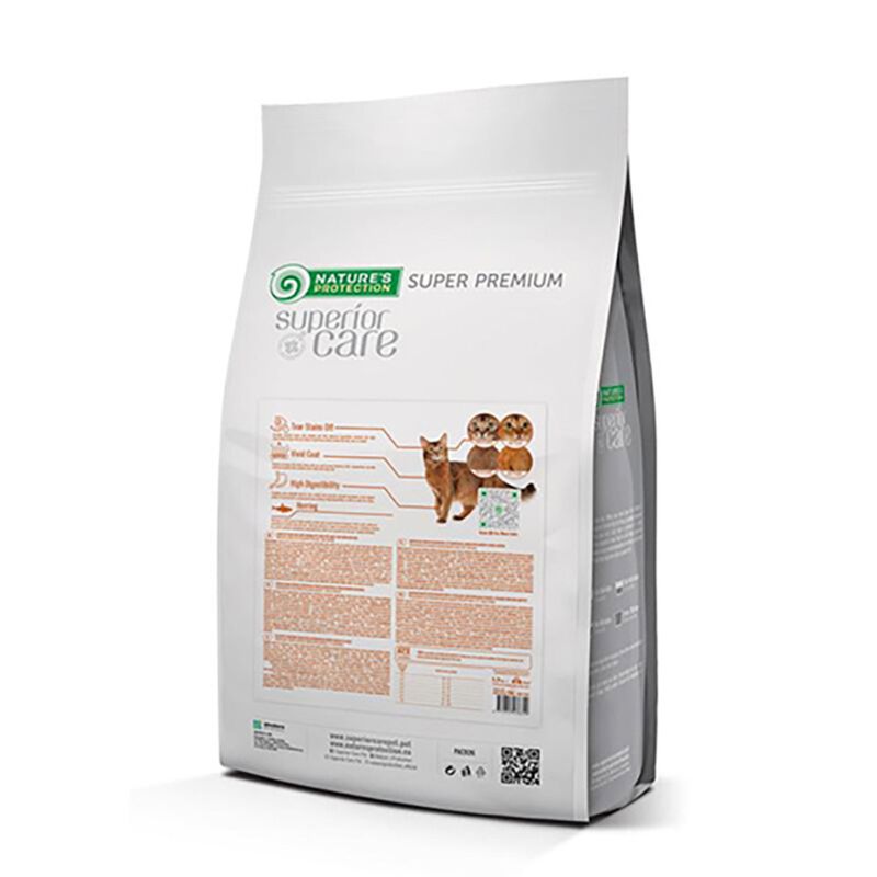 Nature's Protection Superior Care Cat Adult Pelo Rosso con Aringa 1,5 kg Grain Free