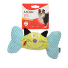 Camon Gioco per Cani Ossi in peluche con squeaker 20 cm