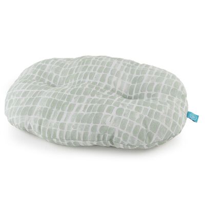 Leo Pet Cuscino Nettuno verde e bianco 90x65 cm