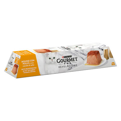 Gourmet Revelations Cat Pollo in mousse 4x57 gr