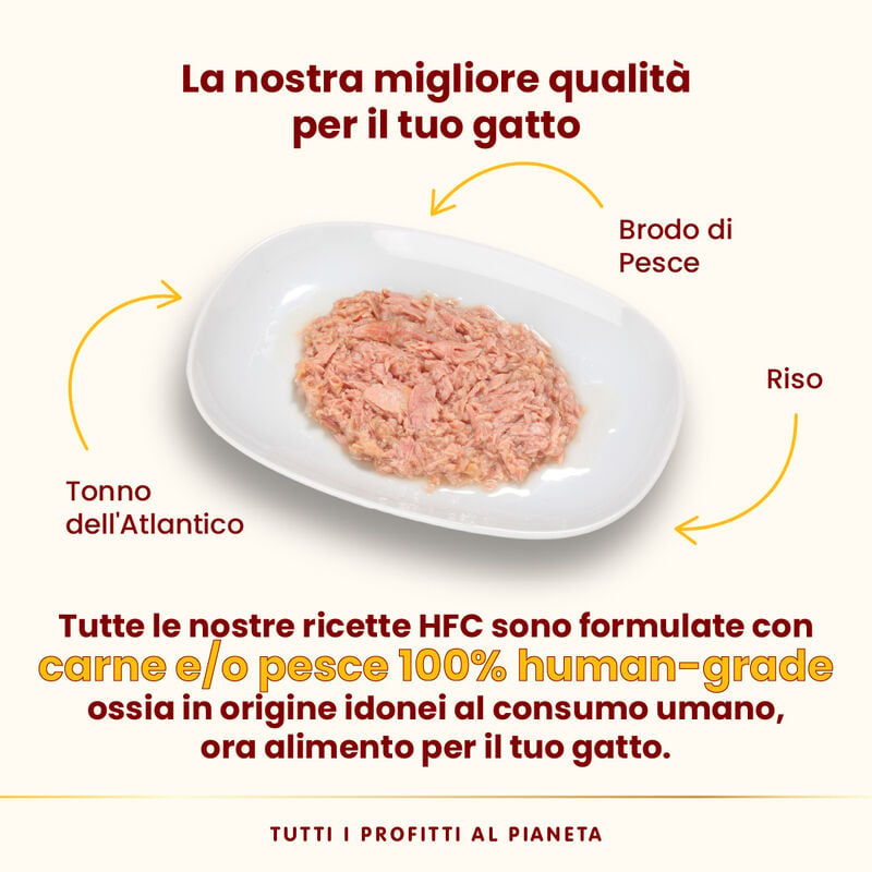 Almo Nature HFC Natural Cat Tonno dell'Atlantico 280 gr