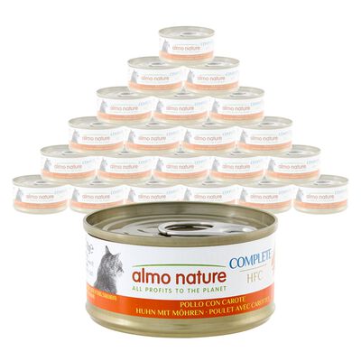 Almo Nature HFC Complete Cat Pollo con Carote 70 gr