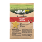 Naturalpet Premium Dog Adult Biscotti con Mela 300gr