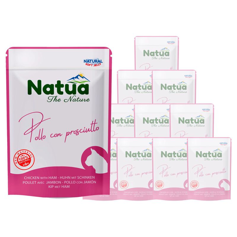 Natua Natural Cat Adult Pollo con Prosciutto 70 gr
