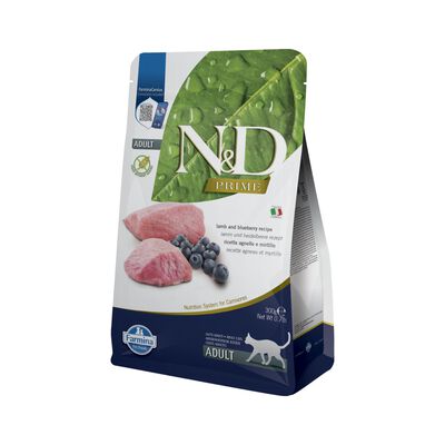 N&D Farmina Prime Cat Adult Agnello & Mirtillo 300 gr