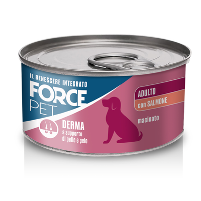 Forcepet Dog Adult Derma macinato con salmone 150gr