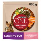 Purina One Dog Mini Delicate con Salmone e Riso 800 gr