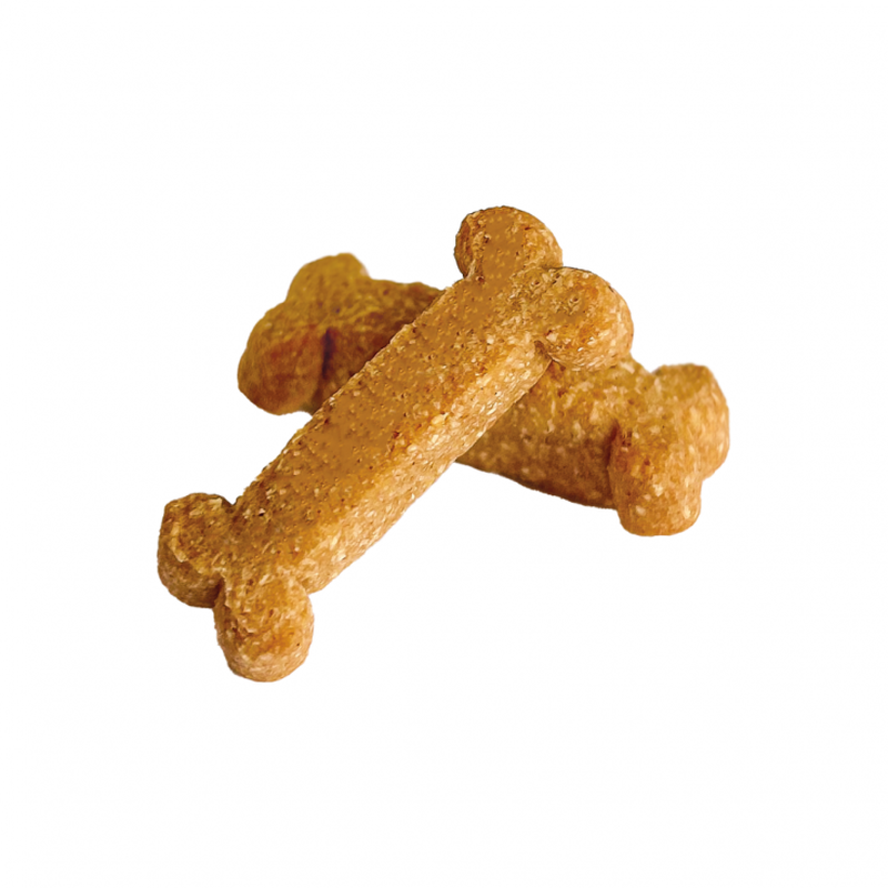 Doggyebag Cuortnero Ossicini con Mela Banana e Burro di Arachidi 150gr