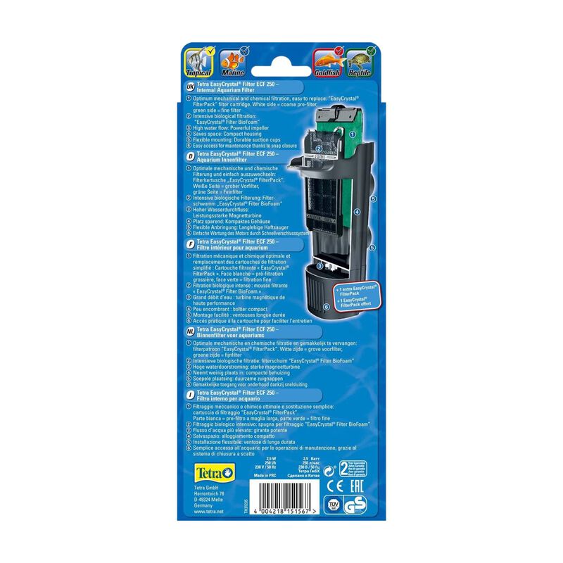 Tetra Filtro EasyCrystal 250
