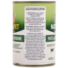 Naturalpet Cat Adult Pat&eacute; Coniglio e Verdure 400 gr