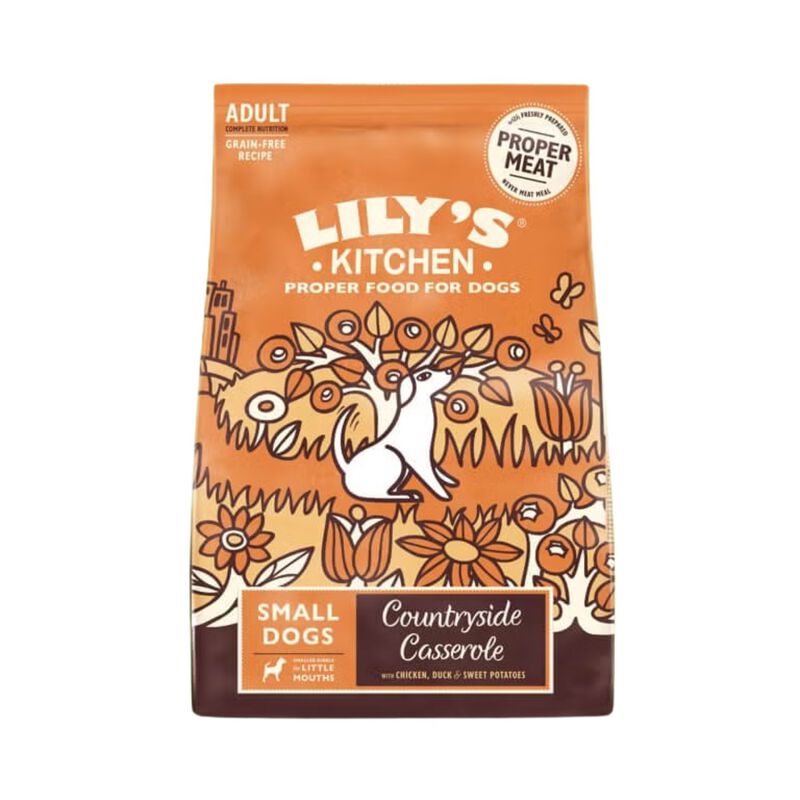 Lily's Kitchen Dog Adult Small Countryside Casserole con Pollo Anatra e Patata Dolce 2,5 kg