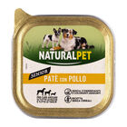 Naturalpet Dog Senior Pat&eacute; con Pollo 150 gr