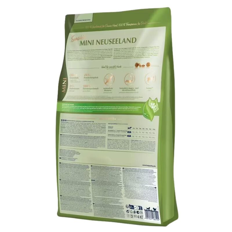 Happy Dog Sensible Mini Neuseeland 800 gr