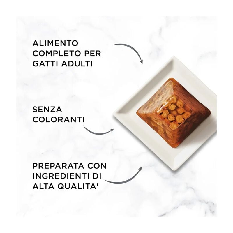 Gourmet Cat Adult Revelations Salmone in gelatina 4x57gr