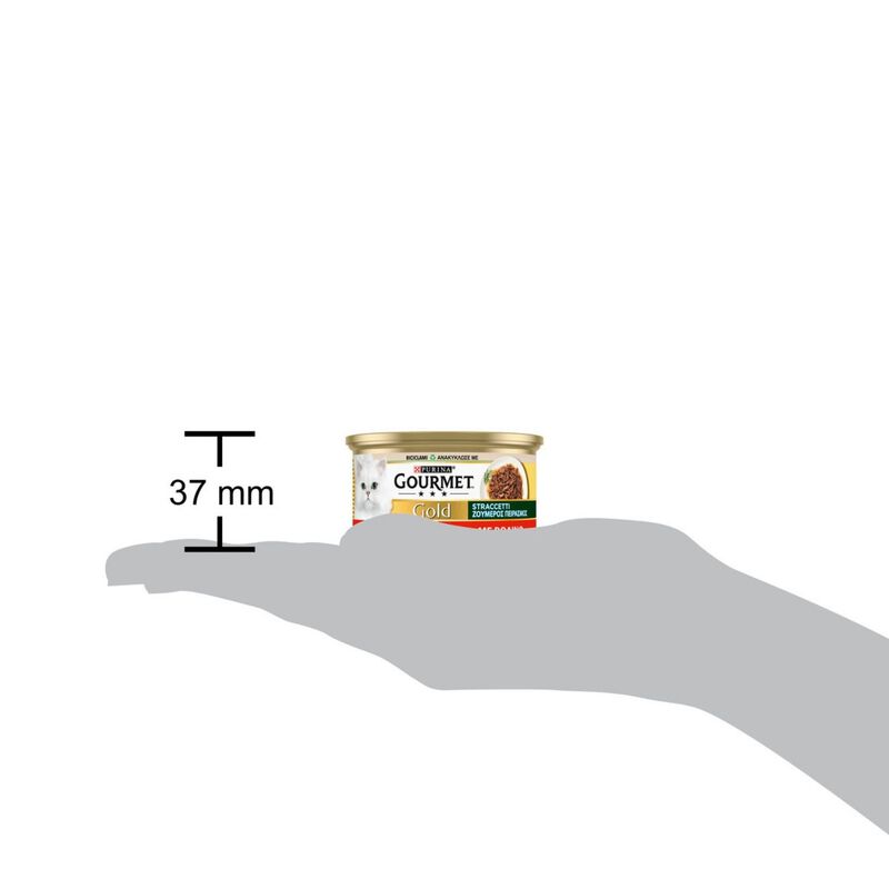 Gourmet Gold Cat Adult con Sfilaccetti di Manzo 85 gr