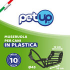 PetUp Museruola in Plastica Tg.10