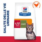 Hill's Prescription Diet Cat c/d Multicare Urinary Stress + Metabolic Obesity con Pollo 1,5 kg