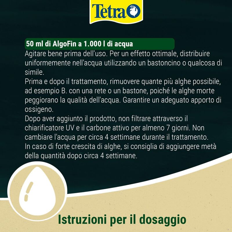 Tetra Pond AlgoFin 250 ml