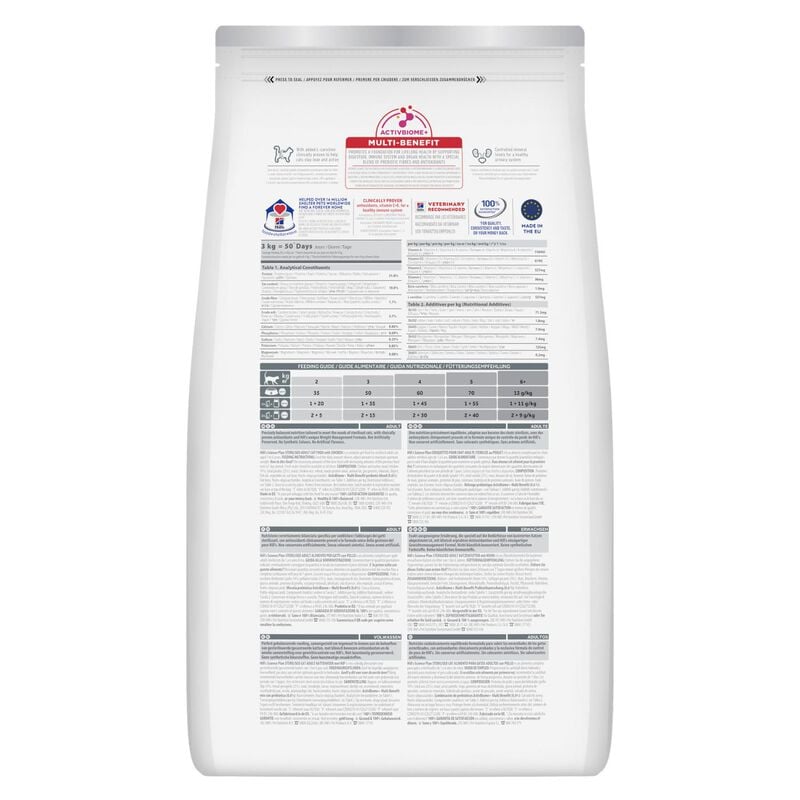 Hill's Science Plan Cat Adult Sterilised al Pollo 300 gr