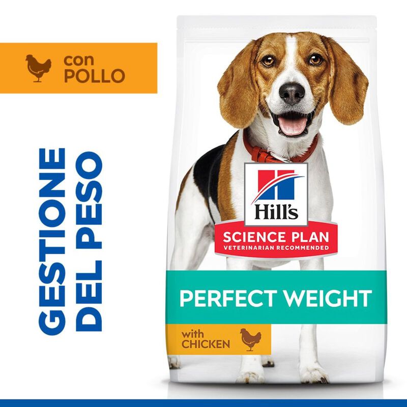 Hill's Science Plan Dog Perfect Weight Medium con Pollo 2 kg