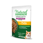 Natural Trainer Straccetti con Pollo per Gatti Maturi Sterilizzati 70gr