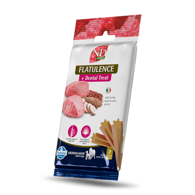N&D Farmina Dog Medium&Maxi Dental Treat Flatulence 100g