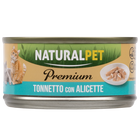 Naturalpet Premium Cat Adult Tonnetto con alicette 70gr