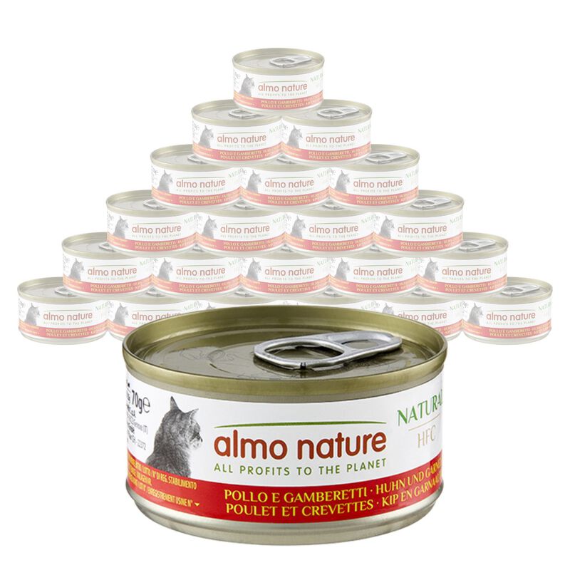 Almo Nature HFC Natural Cat Pollo e Gamberetti 70 gr