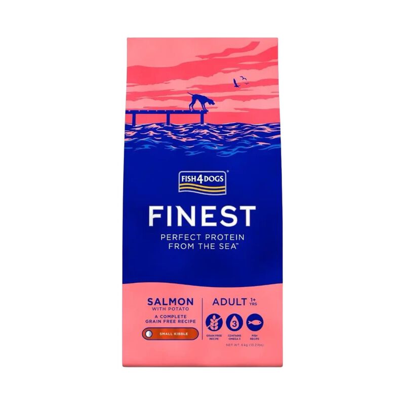 Fish4dogs Finest Dog Adult Small Salmone 6 kg