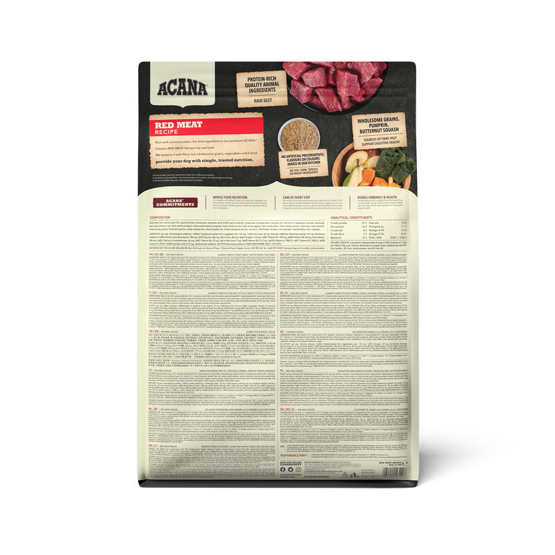 Acana Dog Classics Red Meat Recipe 2 kg