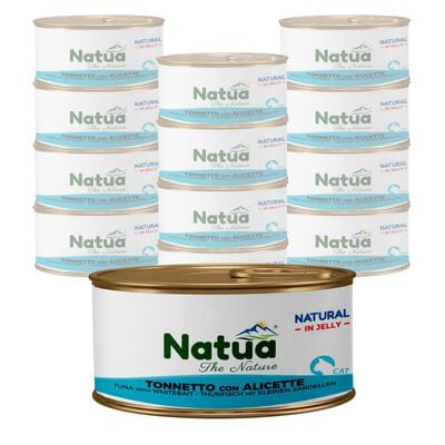 Natua Natural Cat Adult Tonnetto con Alicette in Jelly 85 gr