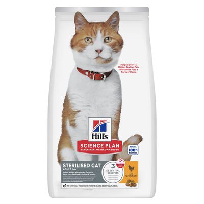 Hill's Science Plan Cat Adult Sterilised al Pollo 1,5 kg