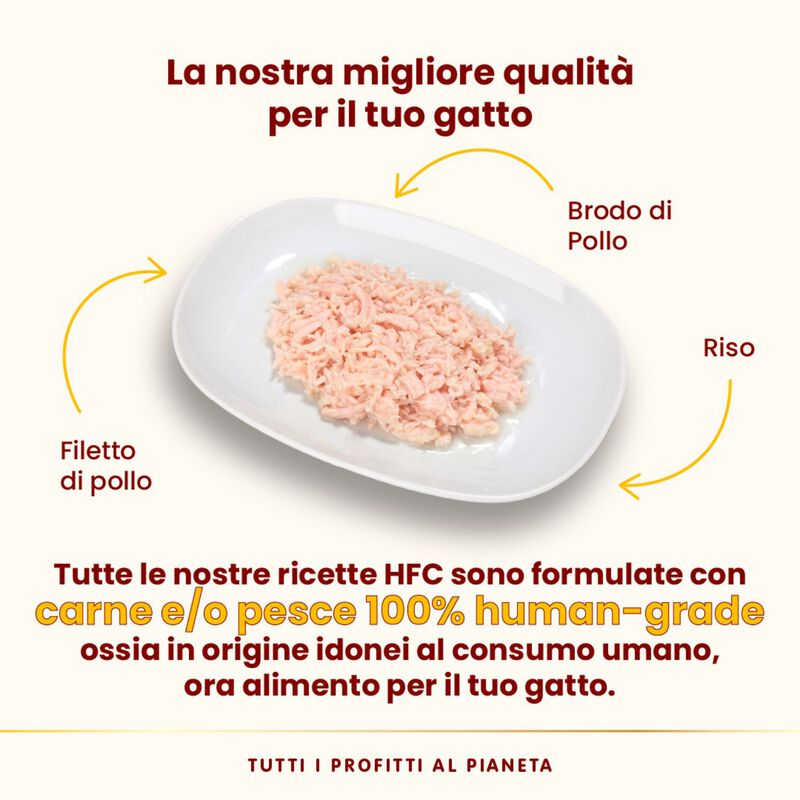 Almo Nature HFC Natural Cat Adult Filetto di Pollo 280 gr