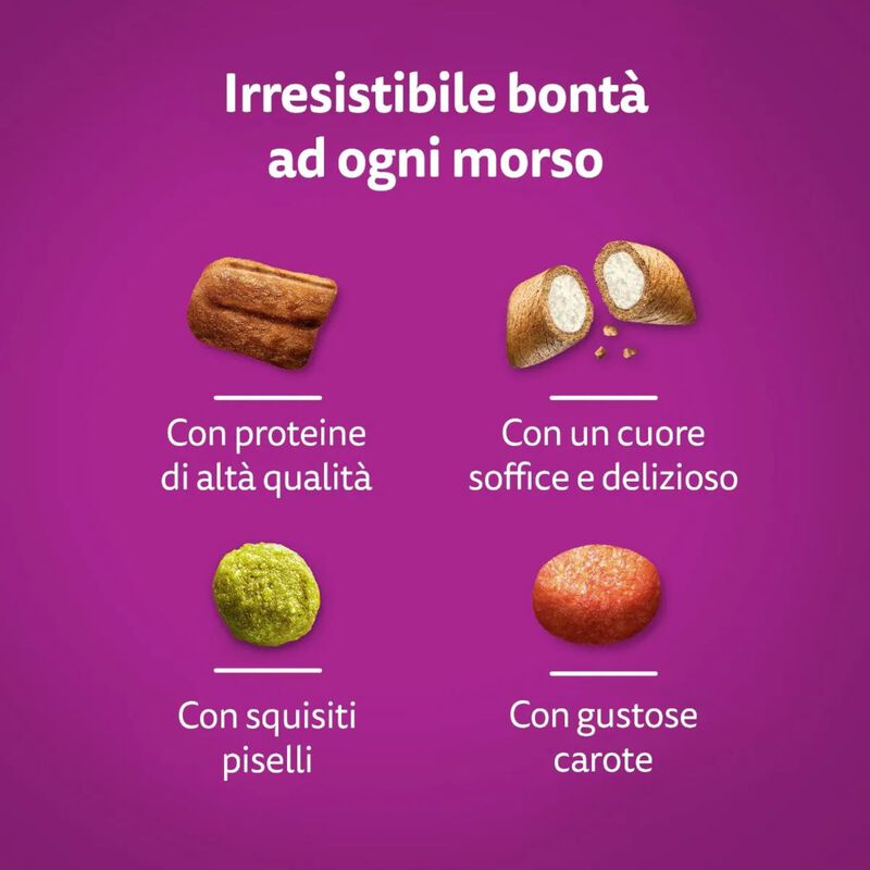 Whiskas Cat Adult 1+ Croccantini al Tonno 300 gr