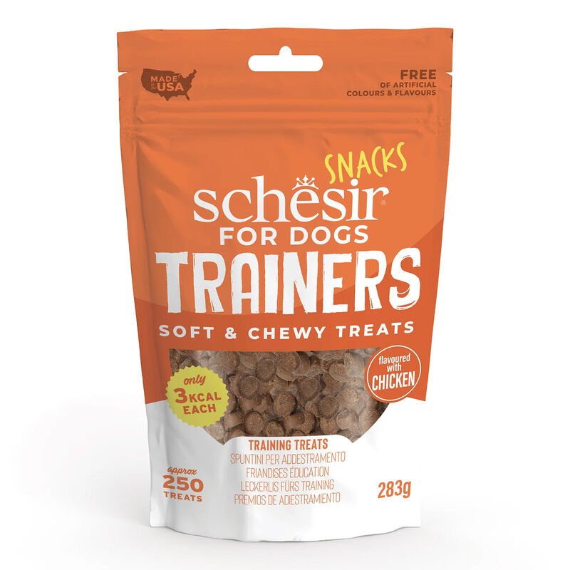 Schesir Dog Adult Snacks Trainers al Pollo 283 gr