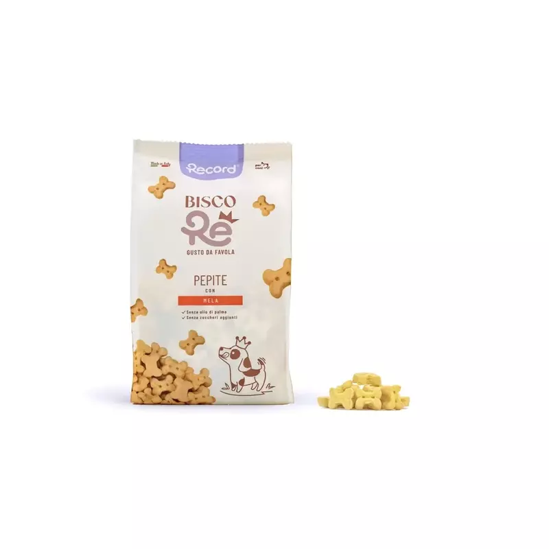 Record Biscotti per cani BiscoRe Pepite alla mela 400 gr