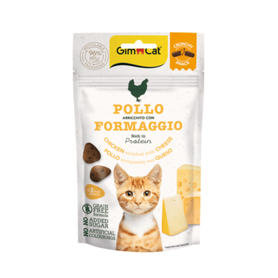 Gimcat Snack Pollo con Formaggio 50 g
