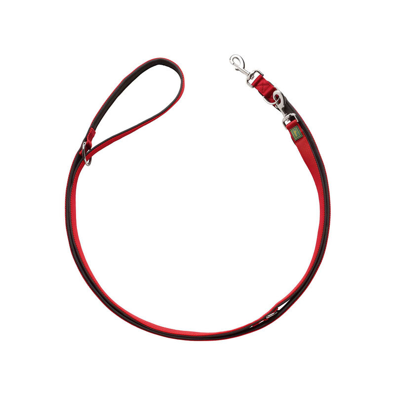 Hunter Guinzaglio regolabile in Neoprene 20/200 Rosso/Nero