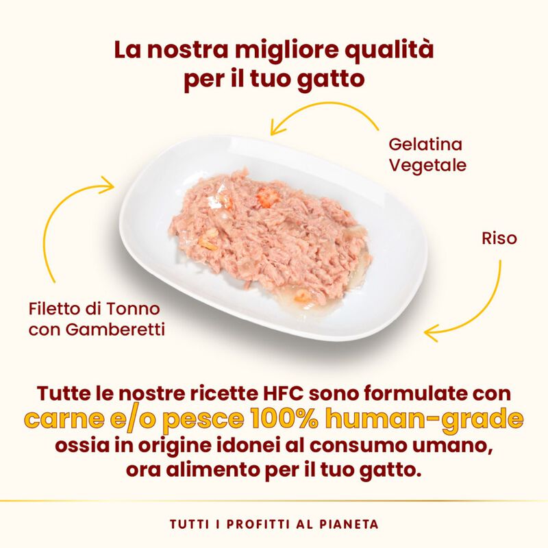 Almo Nature HFC Jelly Cat Adult Gamberetti 55 gr