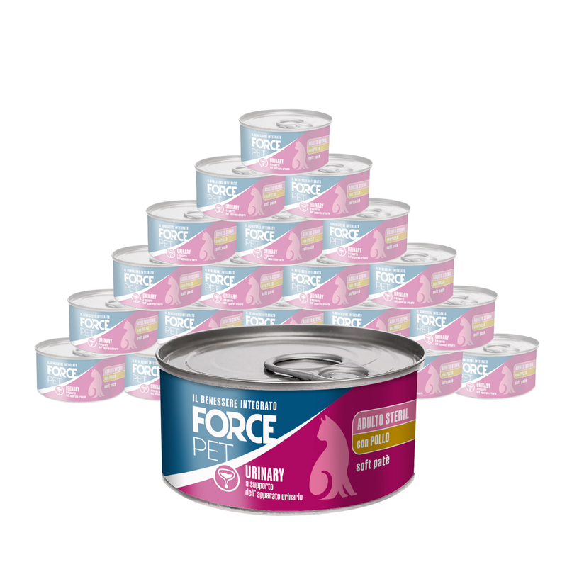 Forcepet Cat Adult Steril Urinary soft pat&egrave; con pollo 85gr