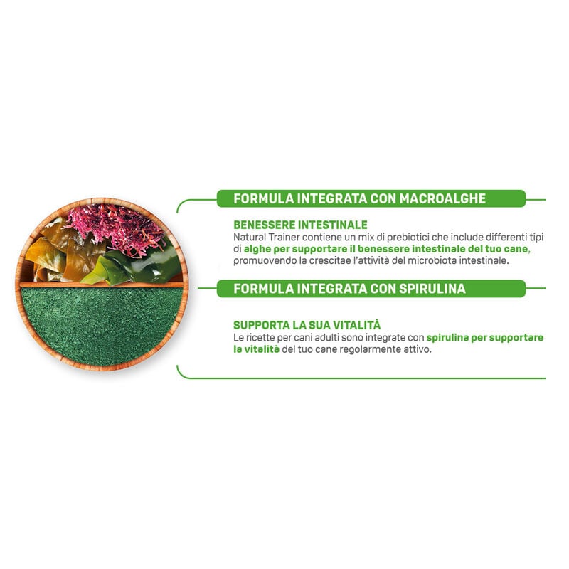 Natural Trainer Daily Nutrition Dog Small&Toy con Manzo 2 kg