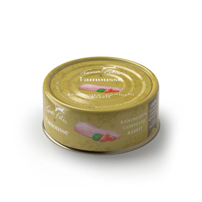 Terra Felis Cat Famousse Coniglio 80 gr