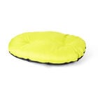 L'Isola dei Tesori Cuscino ovale in giallo e nero 65x42 cm
